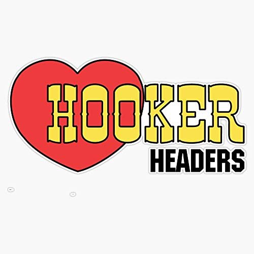 Hooker Headers Logo Sticker | Official Hook Decal